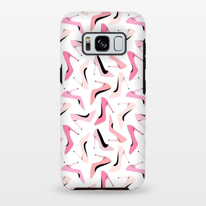 Galaxy S8 plus StrongFit Pink Shoes Love by Martina