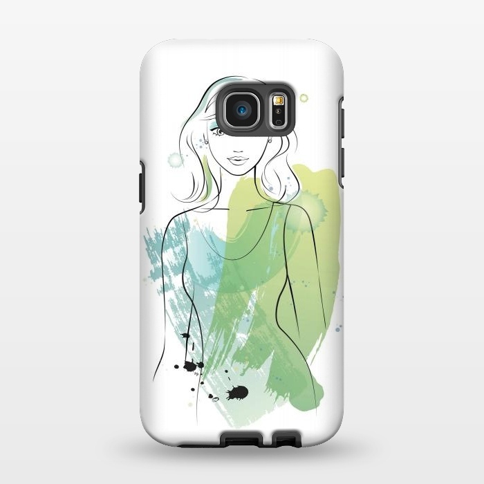 Galaxy S7 EDGE StrongFit Pretty Mermaid by Martina