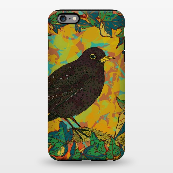 iPhone 6/6s plus StrongFit Blackbird by Lotti Brown