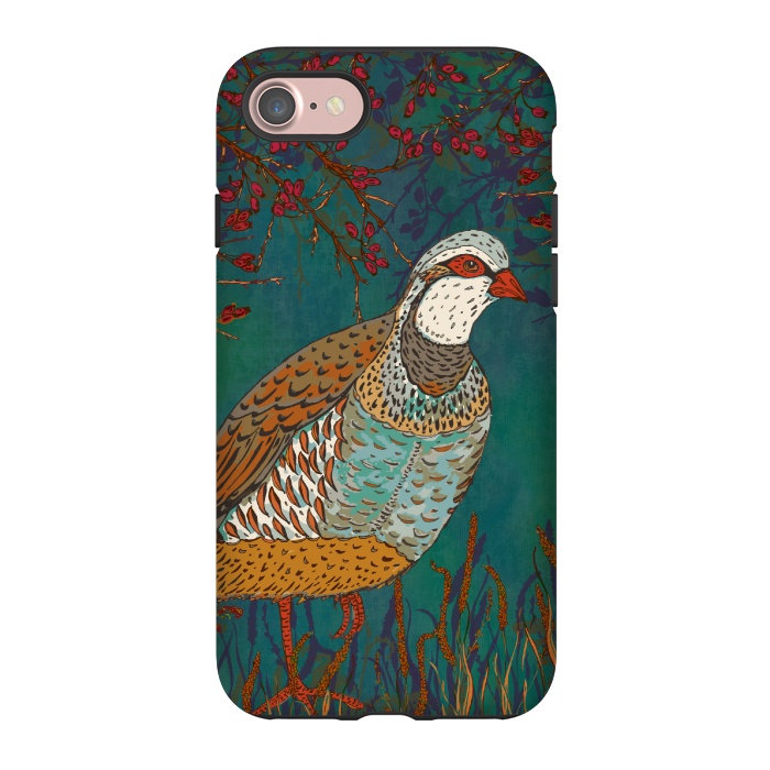 iPhone 7 StrongFit Partridge by Lotti Brown