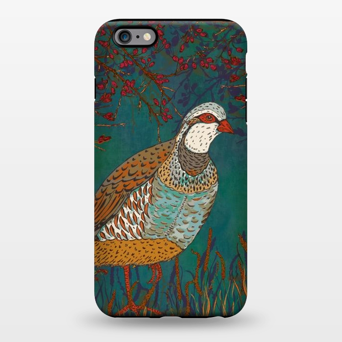 iPhone 6/6s plus StrongFit Partridge by Lotti Brown