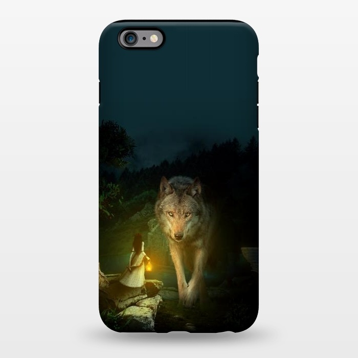 iPhone 6/6s plus StrongFit The Wolf by Riza Peker