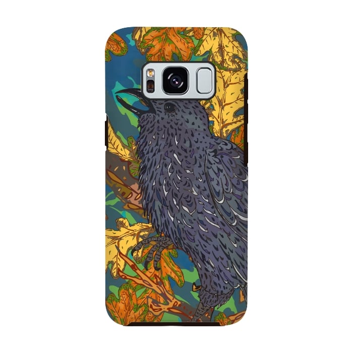 Galaxy S8 StrongFit Raven and Oak by Lotti Brown