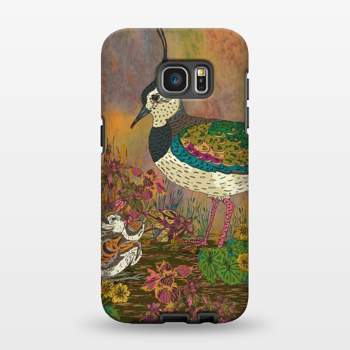 Galaxy S7 EDGE StrongFit Lapwing Revival by Lotti Brown
