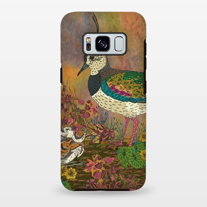 Galaxy S8 plus StrongFit Lapwing Revival by Lotti Brown