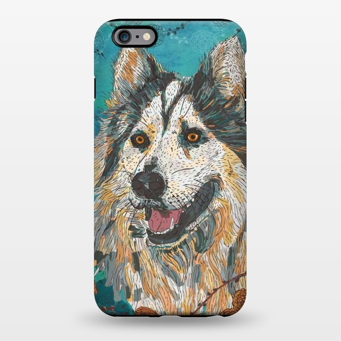 iPhone 6/6s plus StrongFit Husky by Lotti Brown