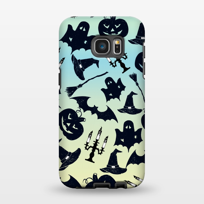 Galaxy S7 EDGE StrongFit Spooky Halloween by Allgirls Studio
