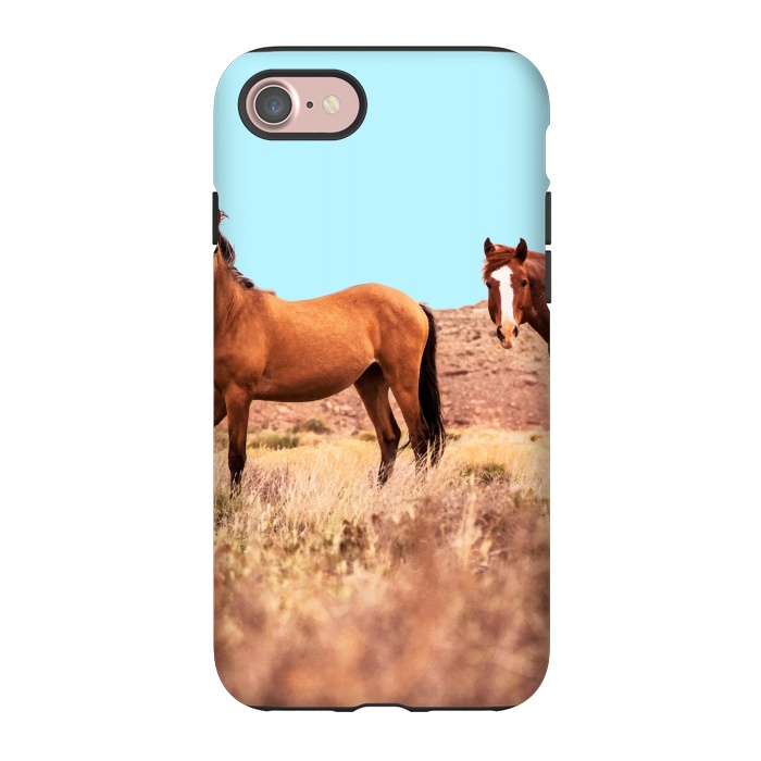 iPhone 7 StrongFit Horses by Uma Prabhakar Gokhale