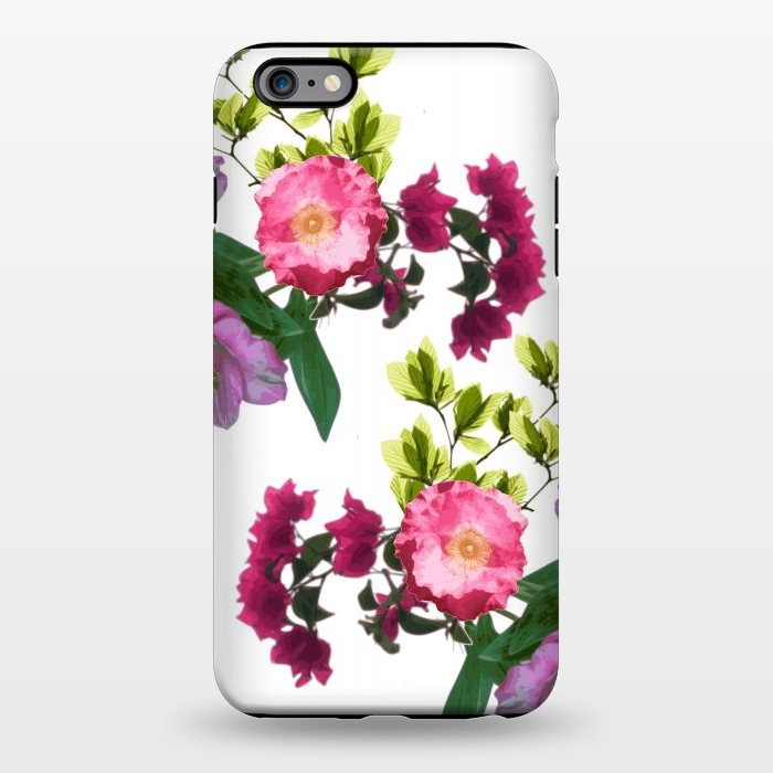 iPhone 6/6s plus StrongFit Colorful Floral Print by Zala Farah