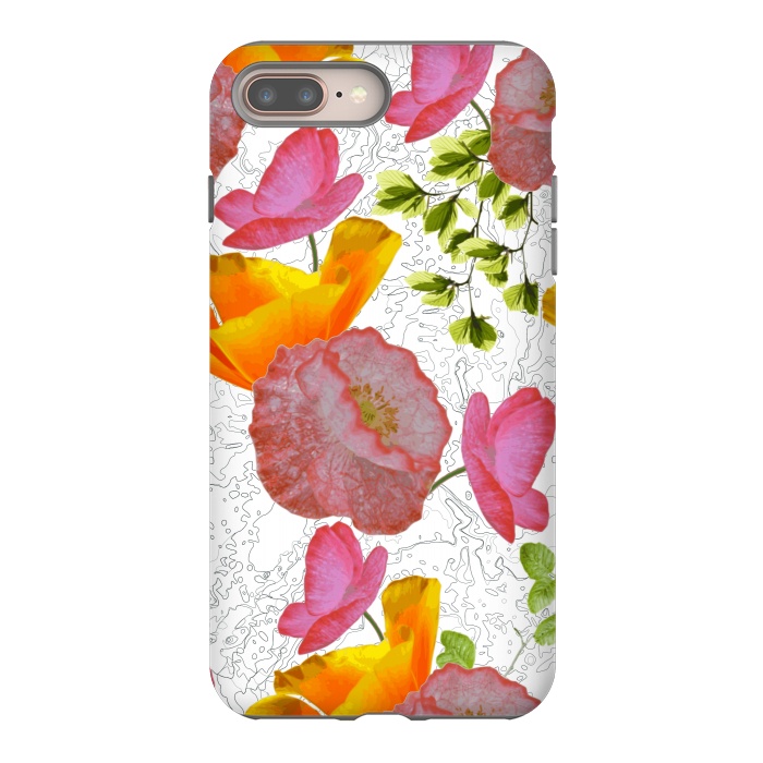 iPhone 7 plus StrongFit New Flowers by Zala Farah