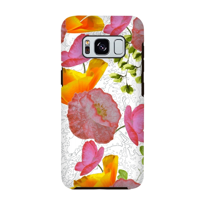 Galaxy S8 StrongFit New Flowers by Zala Farah