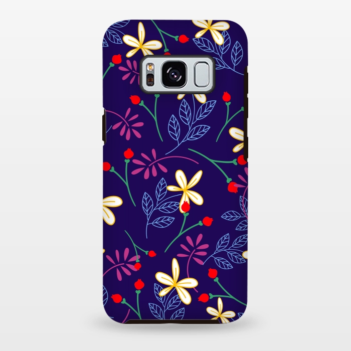 Galaxy S8 plus StrongFit Floral Paradise II by Allgirls Studio