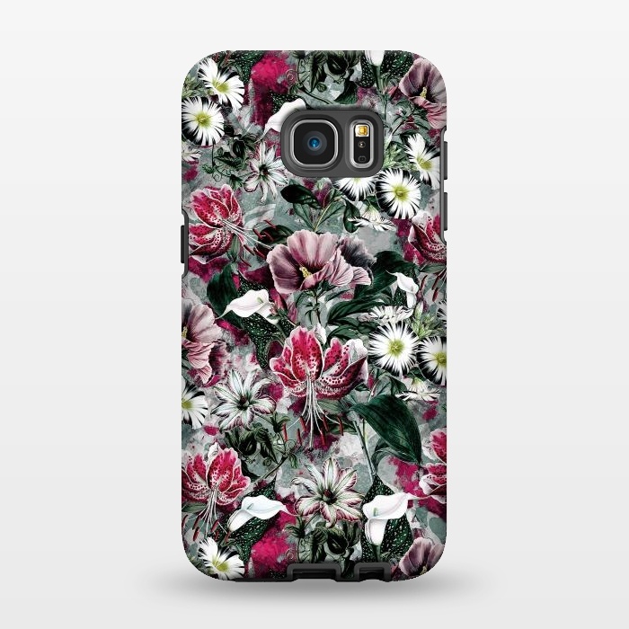 Galaxy S7 EDGE StrongFit Floral Spring by Riza Peker
