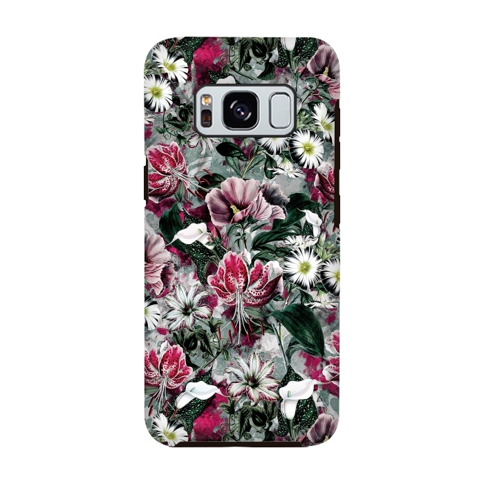Galaxy S8 StrongFit Floral Spring by Riza Peker