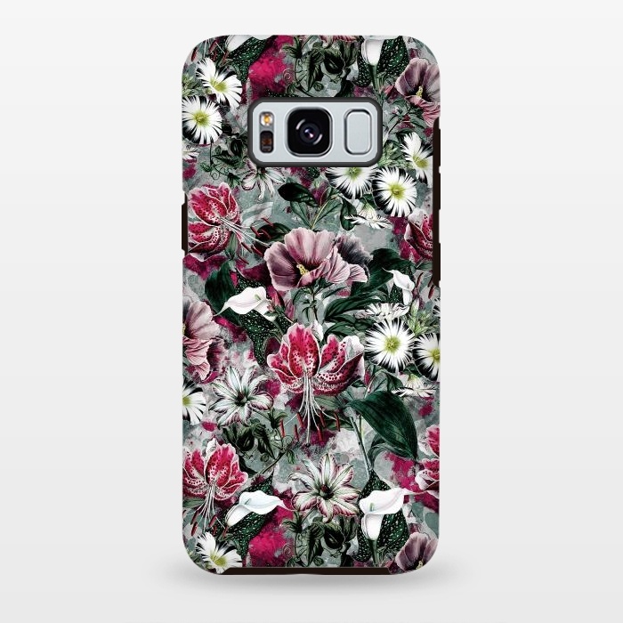 Galaxy S8 plus StrongFit Floral Spring by Riza Peker