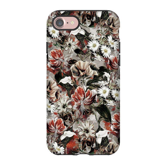 iPhone 7 StrongFit Floral Fall by Riza Peker