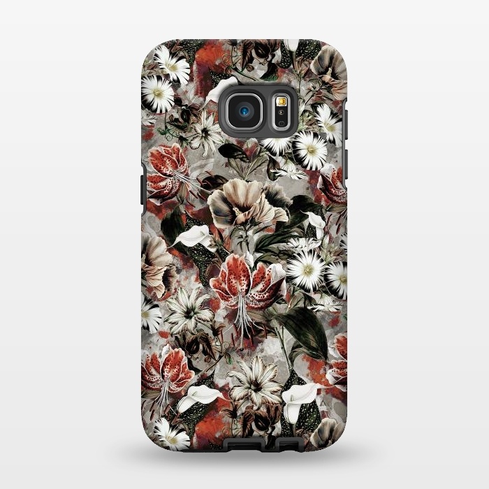Galaxy S7 EDGE StrongFit Floral Fall by Riza Peker