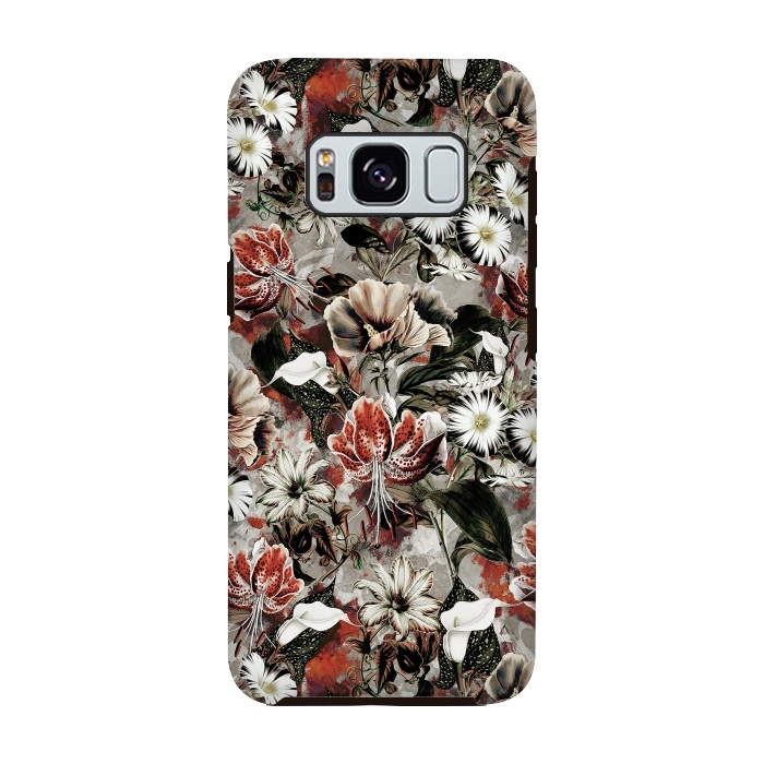 Galaxy S8 StrongFit Floral Fall by Riza Peker