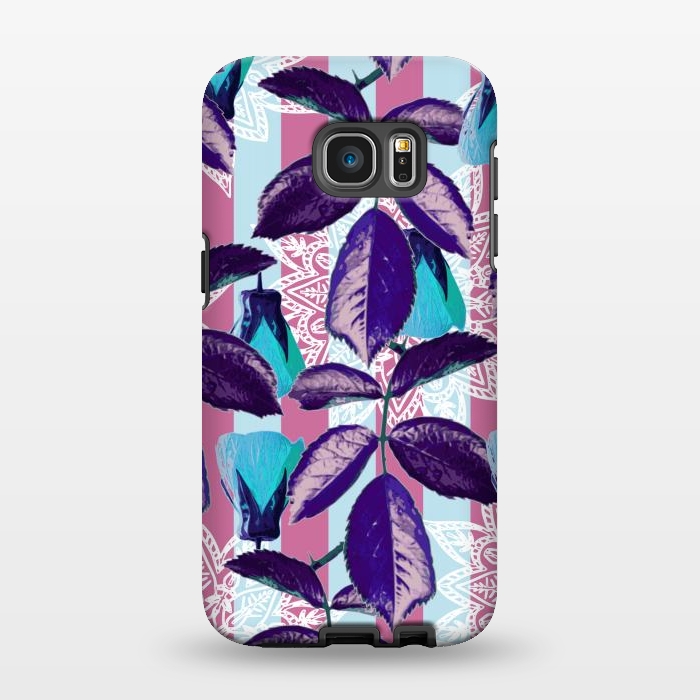 Galaxy S7 EDGE StrongFit Pretty Jungle Lights by Zala Farah