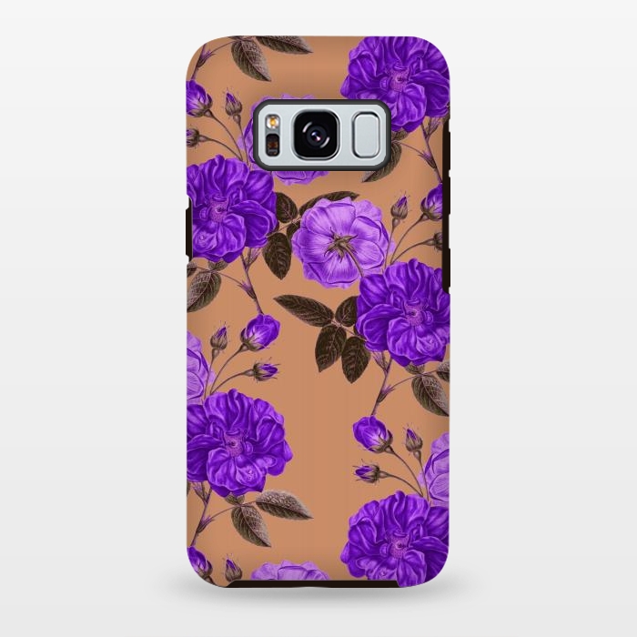 Galaxy S8 plus StrongFit Rosie Purple Love by Zala Farah