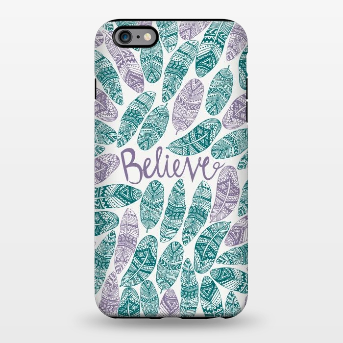 iPhone 6/6s plus StrongFit Believe by Pom Graphic Design
