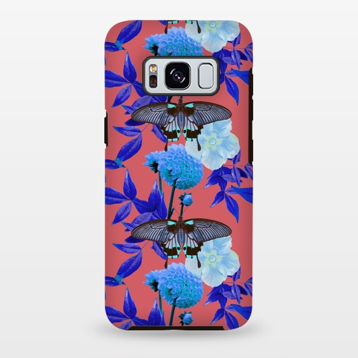 Galaxy S8 plus StrongFit Butterfly Garden by Zala Farah