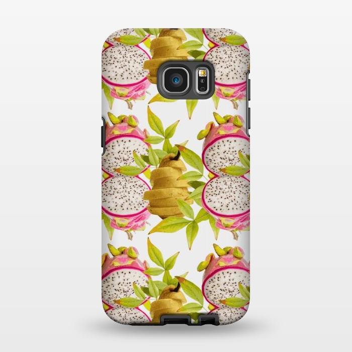 Galaxy S7 EDGE StrongFit Pear and Dragon Fruit by Zala Farah