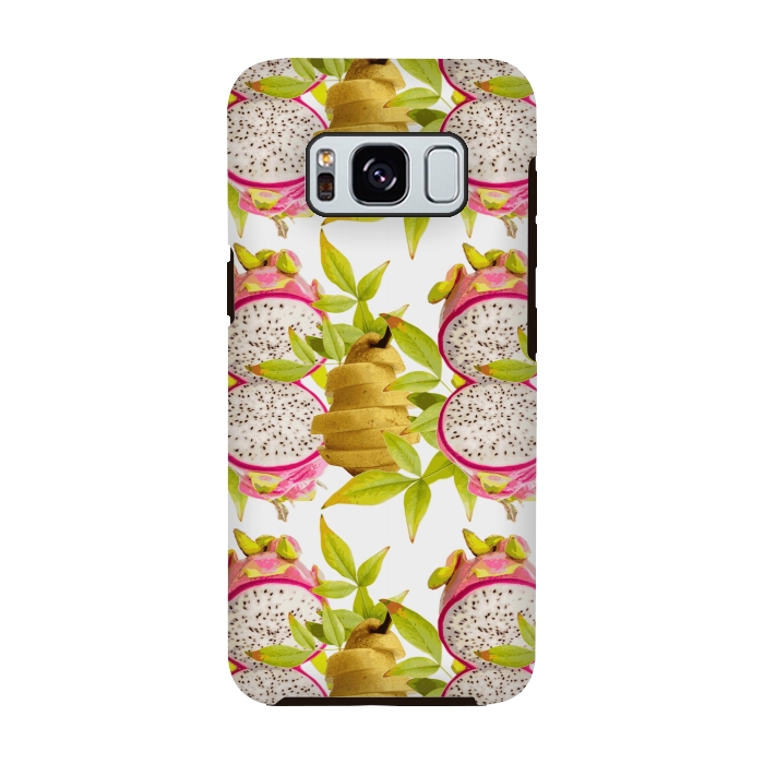 Galaxy S8 StrongFit Pear and Dragon Fruit by Zala Farah