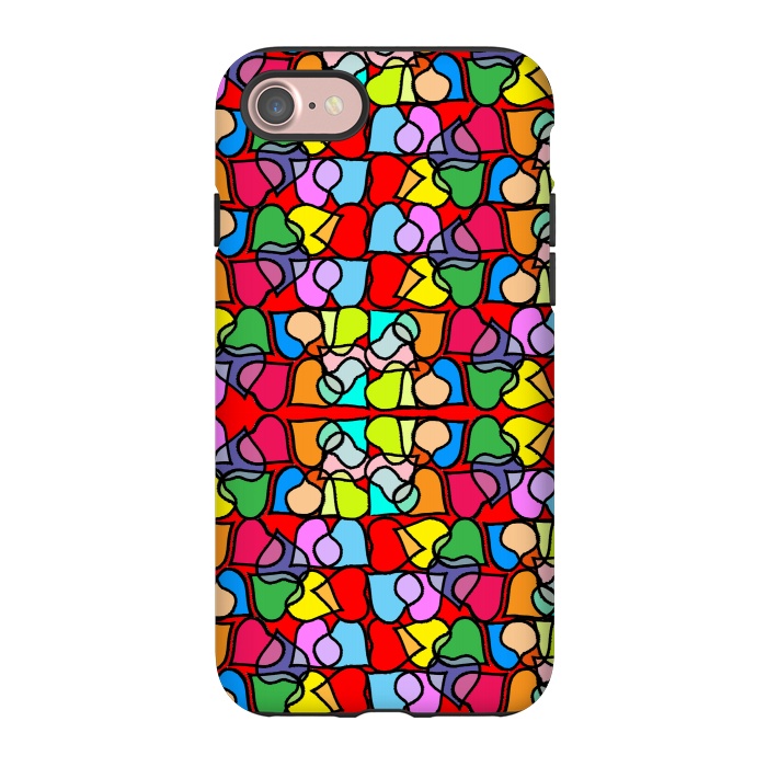 iPhone 7 StrongFit Love is All Around Us by Bettie * Blue