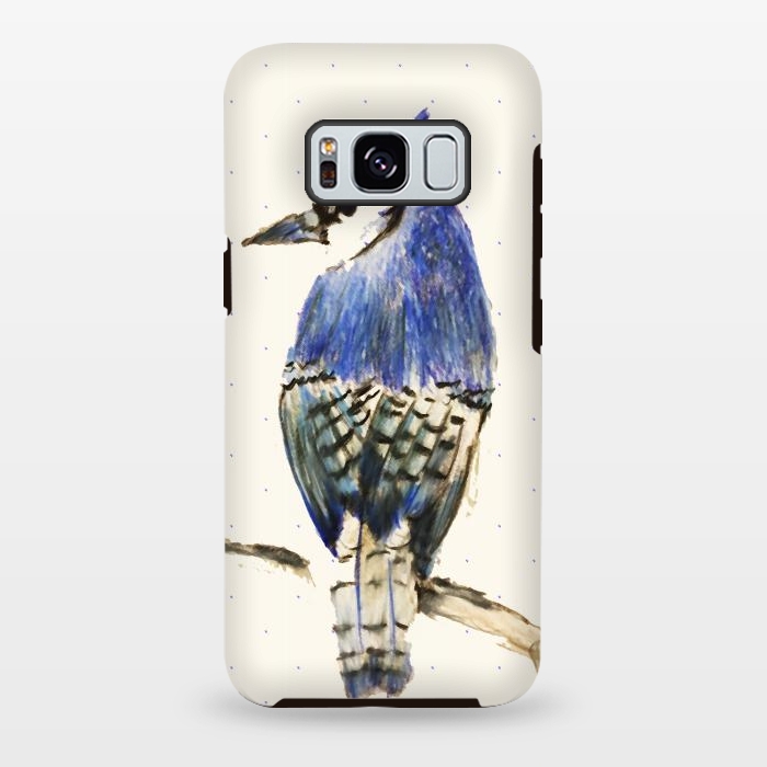 Galaxy S8 plus StrongFit Bluebird of Happiness by Bettie * Blue