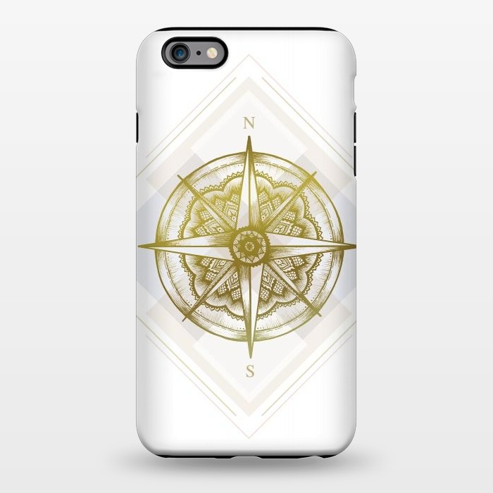 iPhone 6/6s plus StrongFit Golden Compass by Barlena