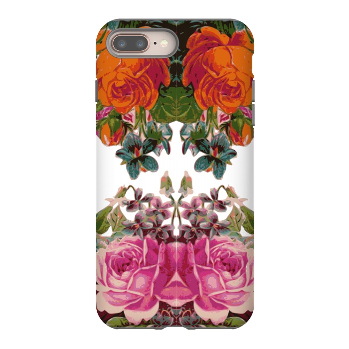 iPhone 7 plus StrongFit Flora Pattern by Zala Farah