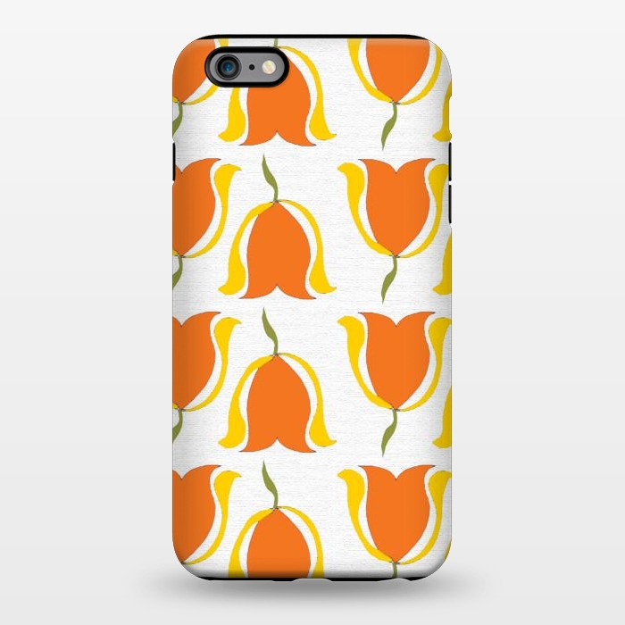 iPhone 6/6s plus StrongFit Tulips d'Orange by Bettie * Blue
