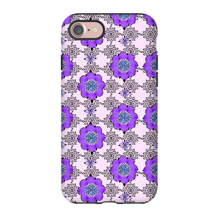 iPhone 7 StrongFit Purple Shmurple by Bettie * Blue