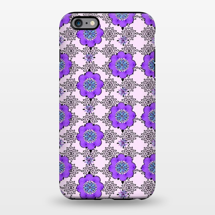 iPhone 6/6s plus StrongFit Purple Shmurple by Bettie * Blue