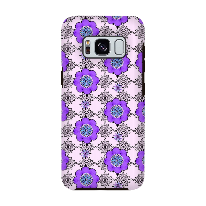 Galaxy S8 StrongFit Purple Shmurple by Bettie * Blue