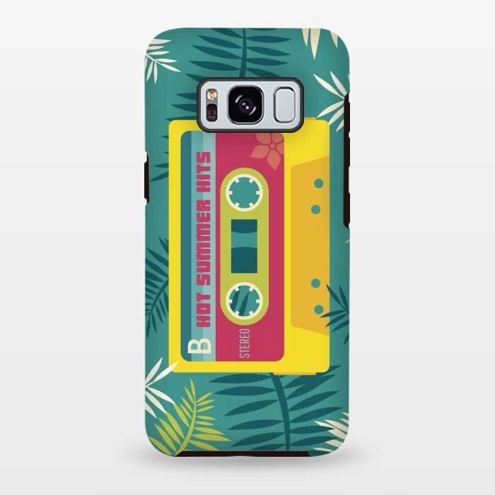 Galaxy S8 plus StrongFit Hot Summer Retro Tape by Dellán