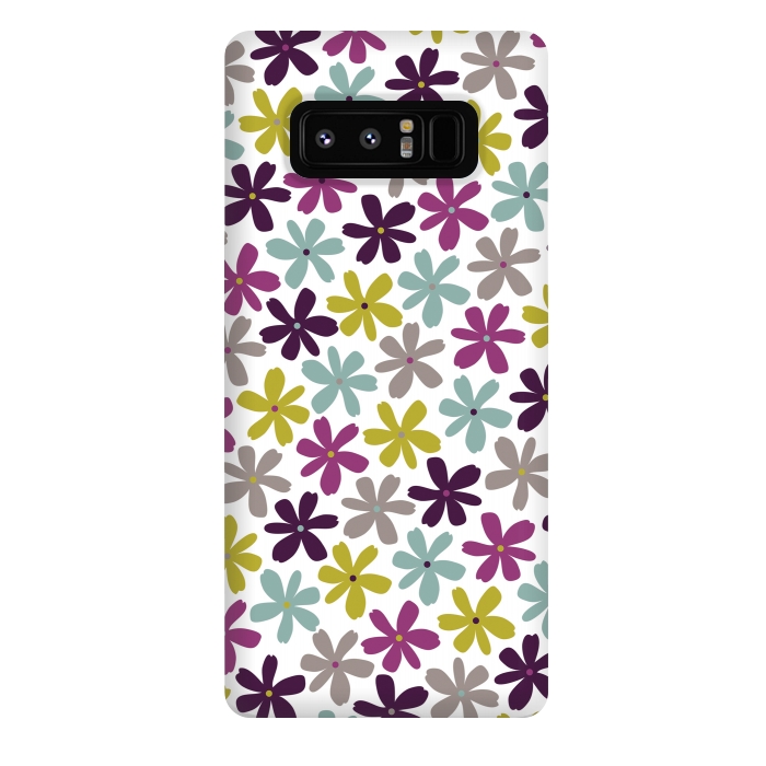 Galaxy Note 8 StrongFit Allium Ditsy by Rosie Simons