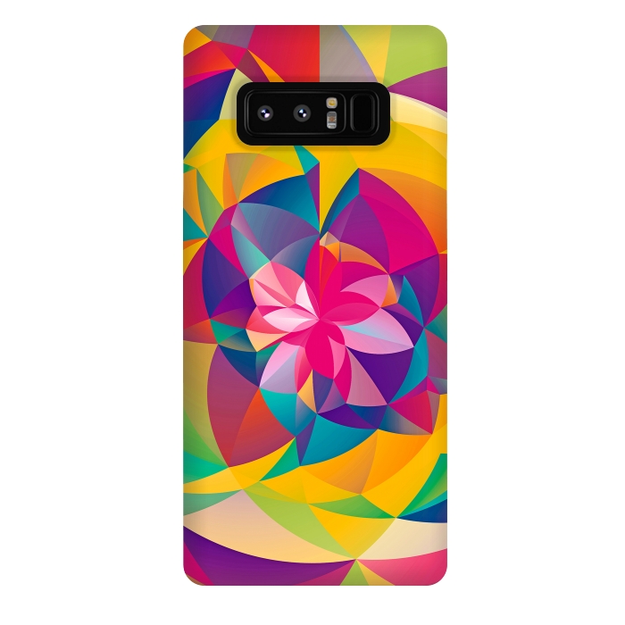Galaxy Note 8 StrongFit Acid Blossom by Eleaxart