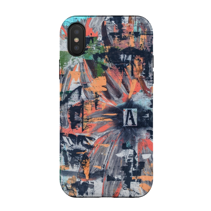 iPhone Xs / X StrongFit Floral Inversion by Bruce Stanfield