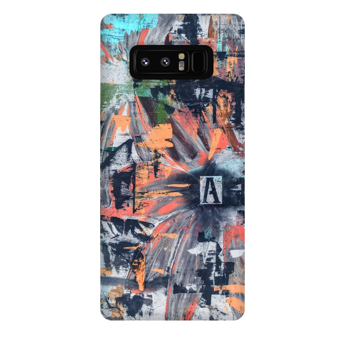 Galaxy Note 8 StrongFit Floral Inversion by Bruce Stanfield