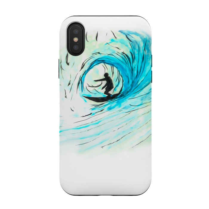 iPhone Xs / X StrongFit Surfer Pod by Bruce Stanfield