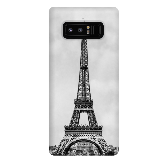 Galaxy Note 8 StrongFit Tour Eiffel Retro by Bruce Stanfield