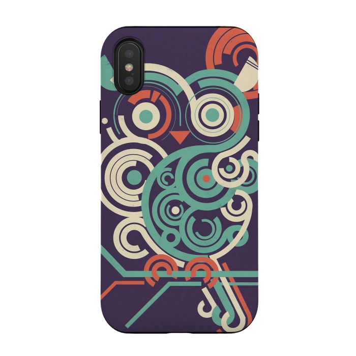 iPhone Xs / X StrongFit Owl2pointO by Jay Fleck