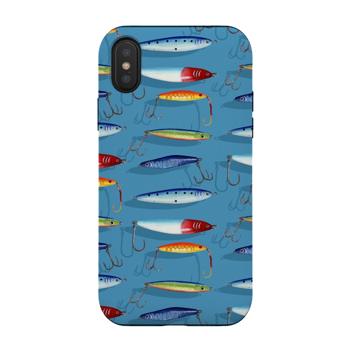 iPhone Xs / X StrongFit Casting Jigs by Trinity Mitchell Art