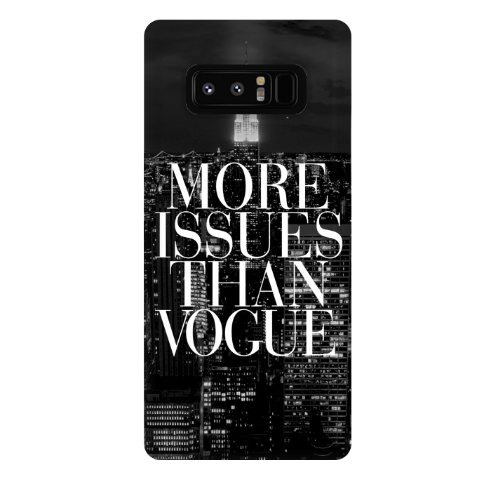 Galaxy Note 8 StrongFit Siphone vogue issues nyc skyline by Rex lambo