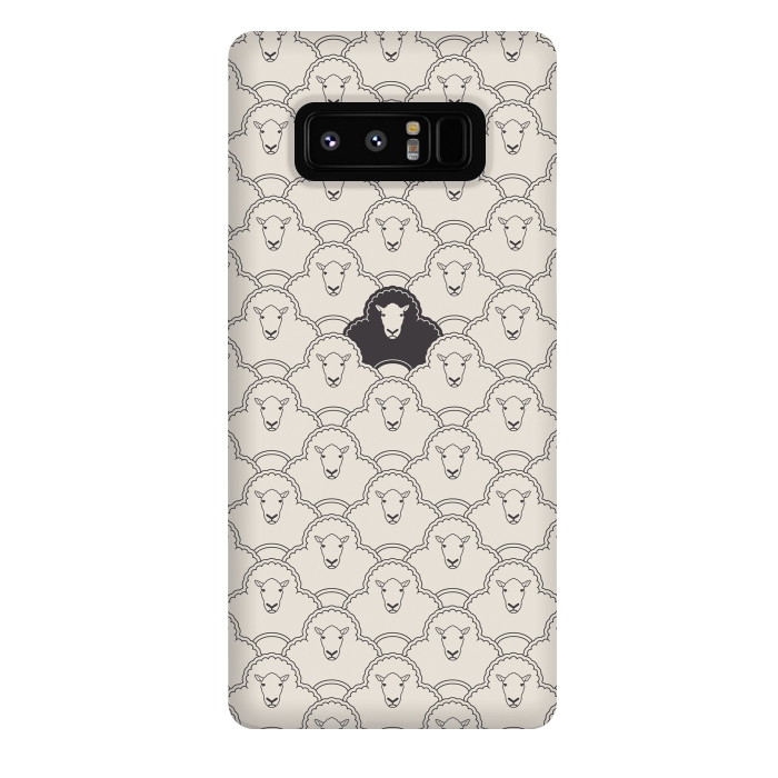 Galaxy Note 8 StrongFit Black Sheep by Davies Babies