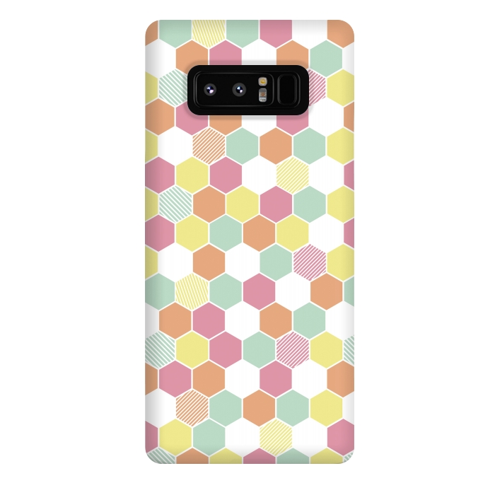 Galaxy Note 8 StrongFit Geo Hex by Alice Perry Designs
