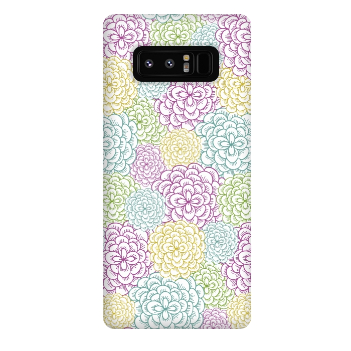 Galaxy Note 8 StrongFit Dahlia by TracyLucy Designs