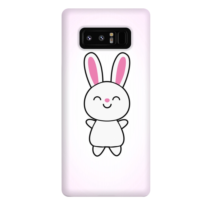 Galaxy Note 8 StrongFit Cute Rabbit Bunny by Philipp Rietz